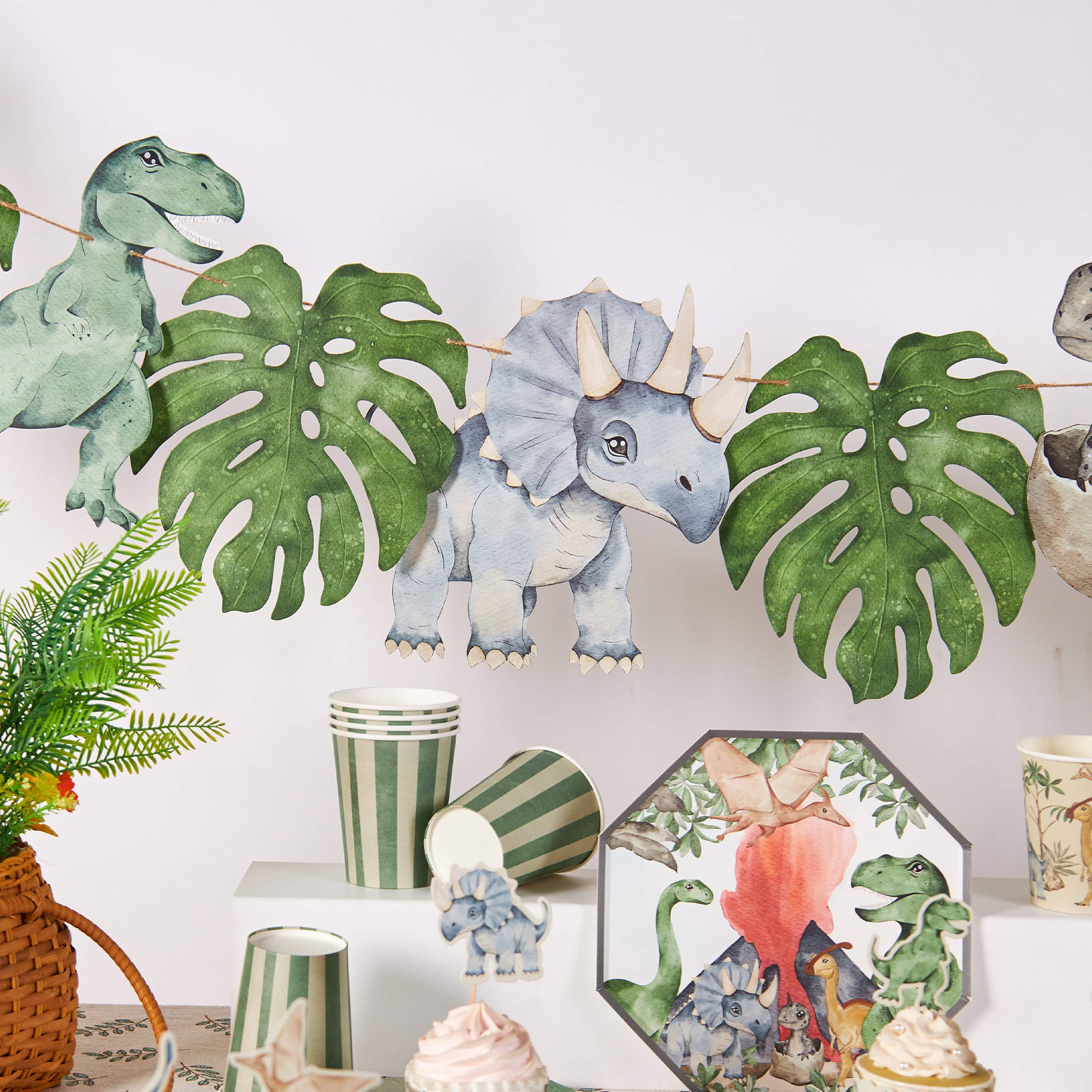 Dinosaur Party Banner