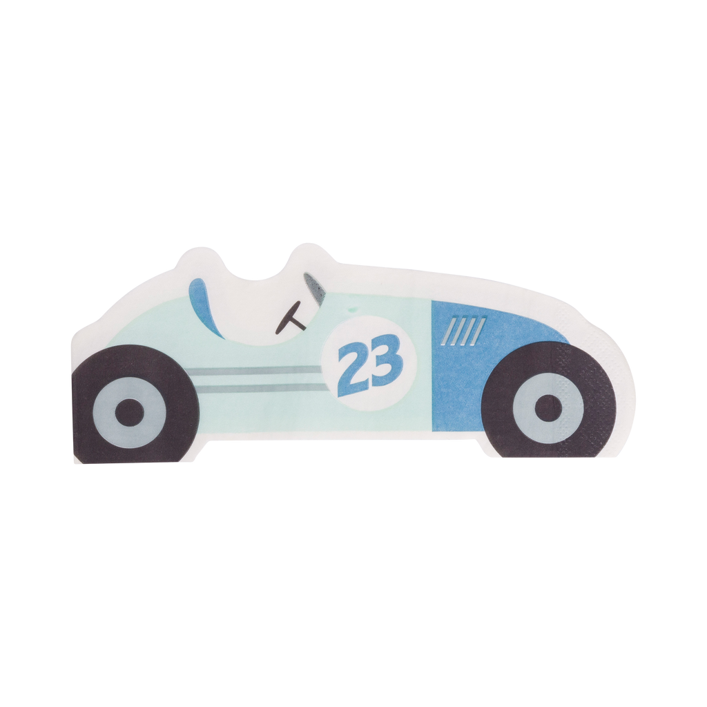 Retro Race Car Napkin Set