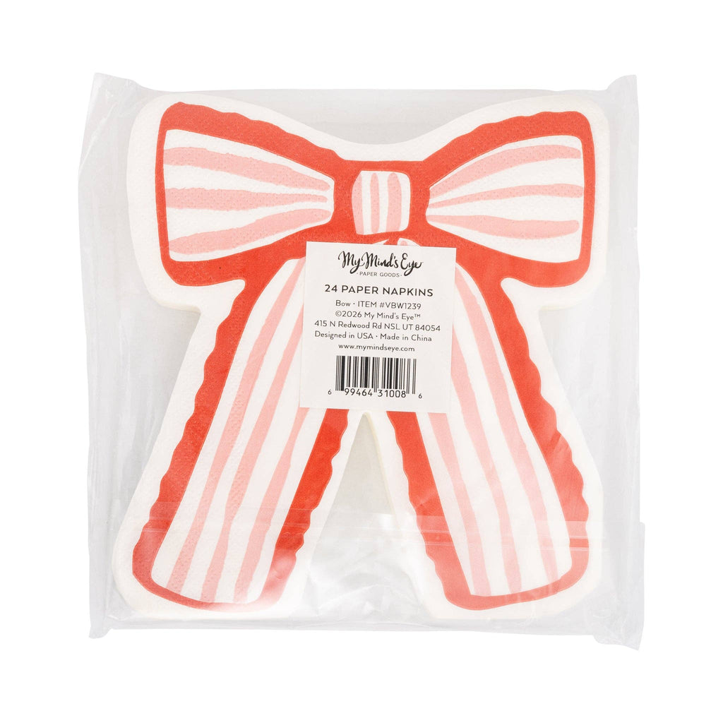 Bow-tiful Bow Shaped Napkins