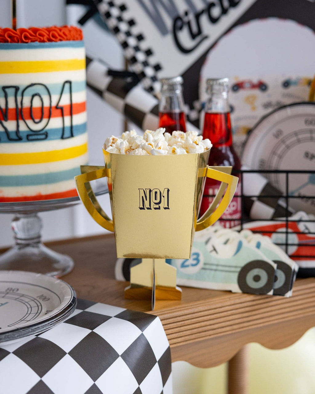 Retro Race Car Napkin Set