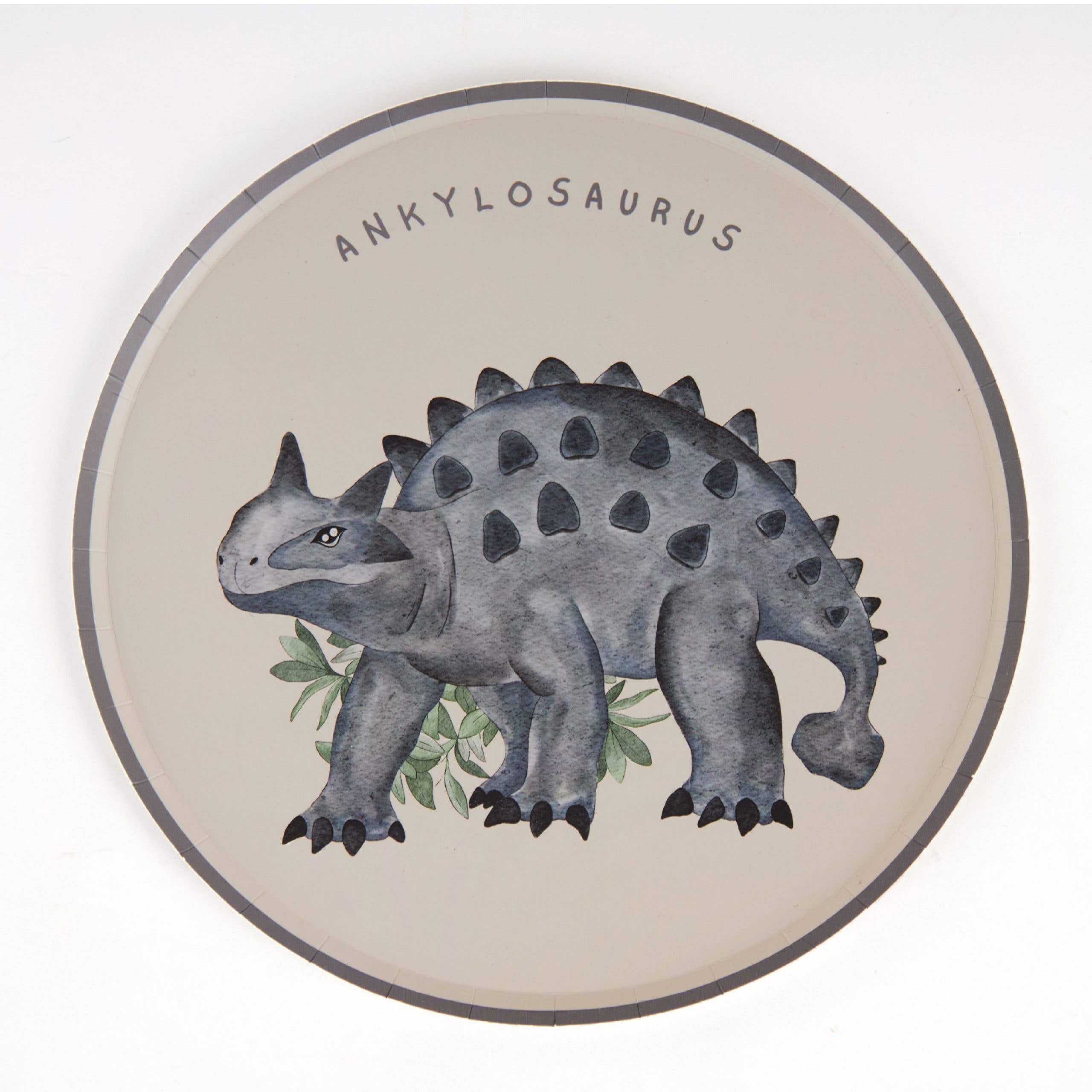 Dinosaur Paper Plates