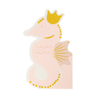 Mermaid Magic Seahorse Napkins