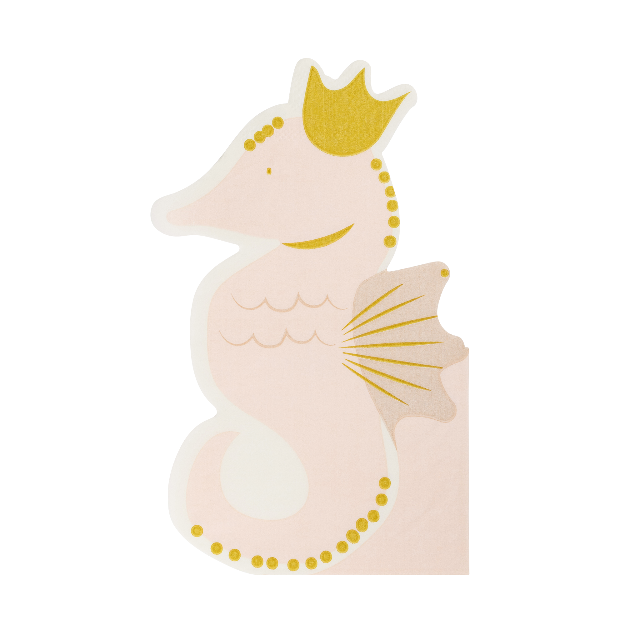 Mermaid Magic Seahorse Napkins