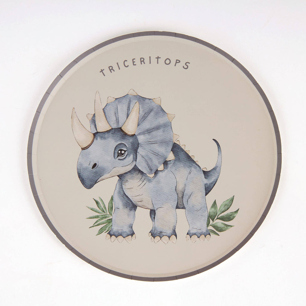 Dinosaur Paper Plates