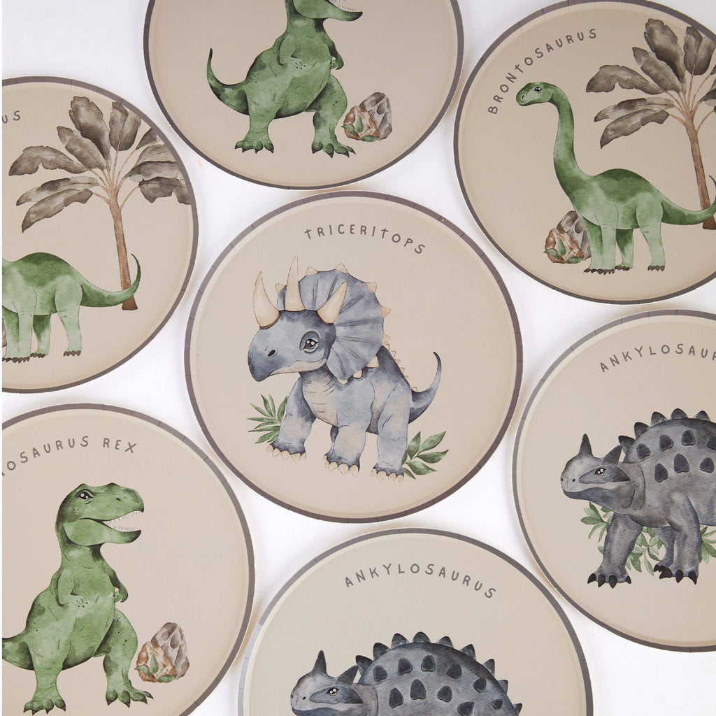 Dinosaur Paper Plates