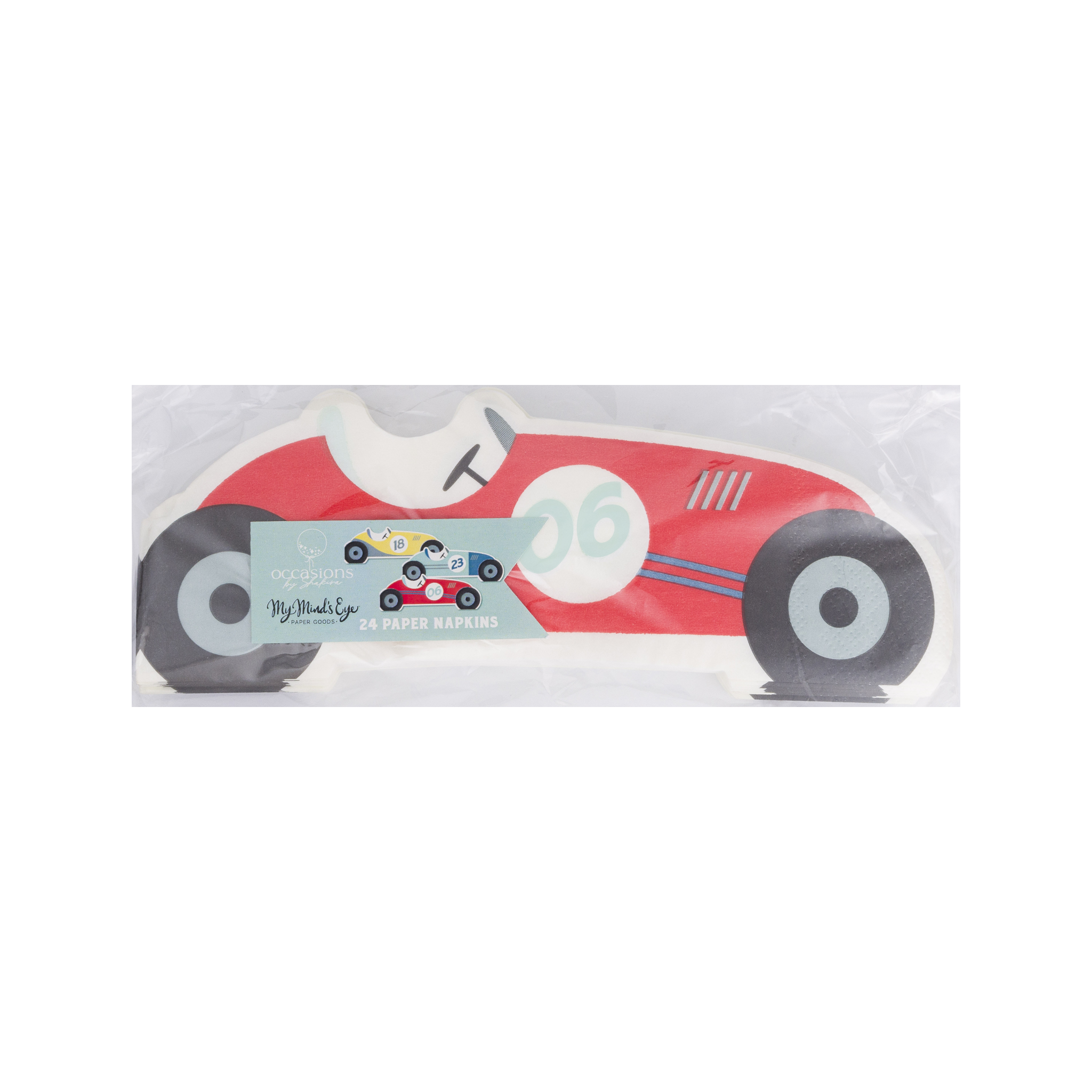 Retro Race Car Napkin Set