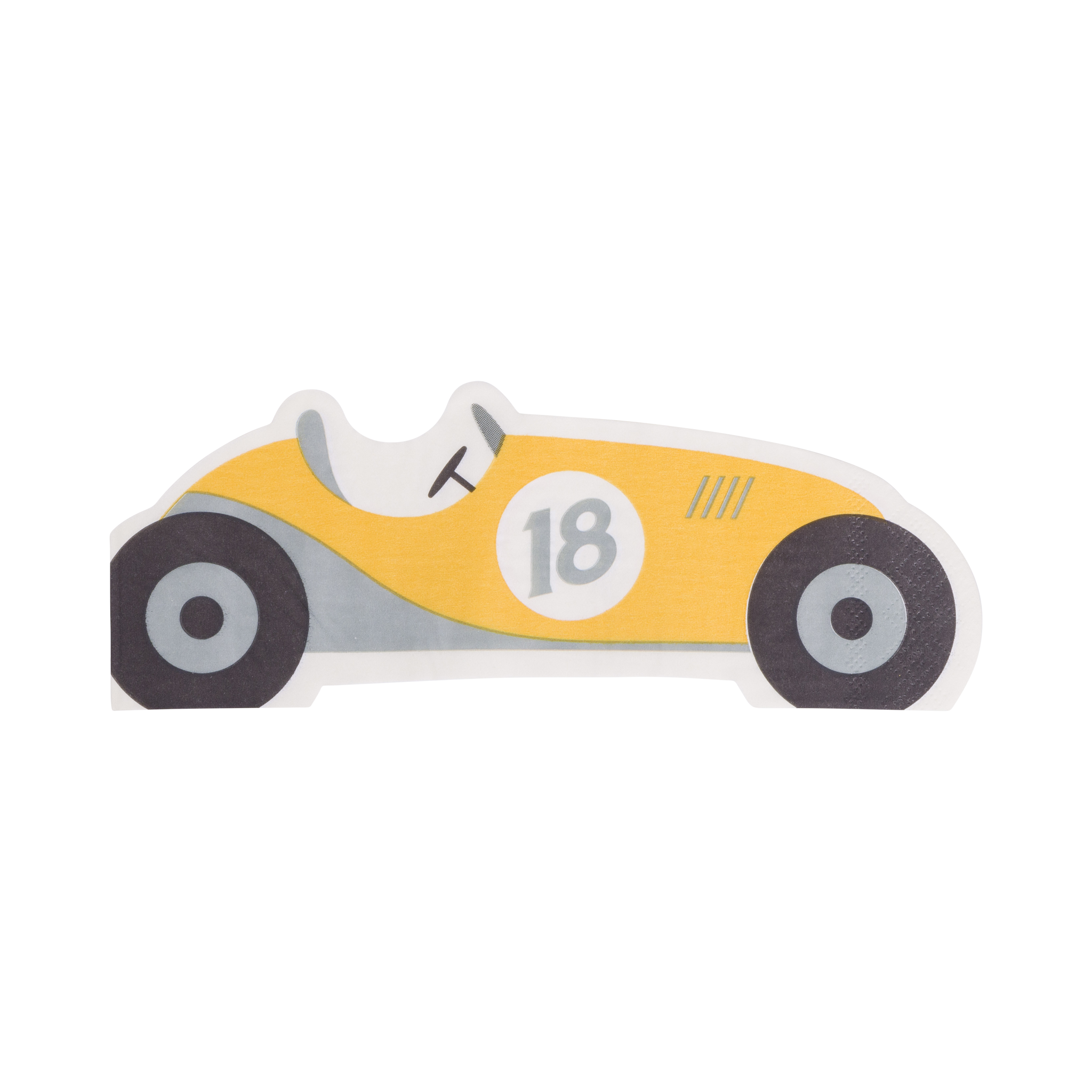 Retro Race Car Napkin Set