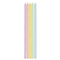 Pastel Taper Candles