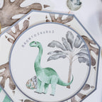 Dinosaur Footprint Paper Plates