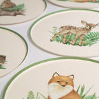 Woodland Animals Paper Plates