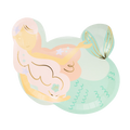 Mermaid Shaped Paper Plate