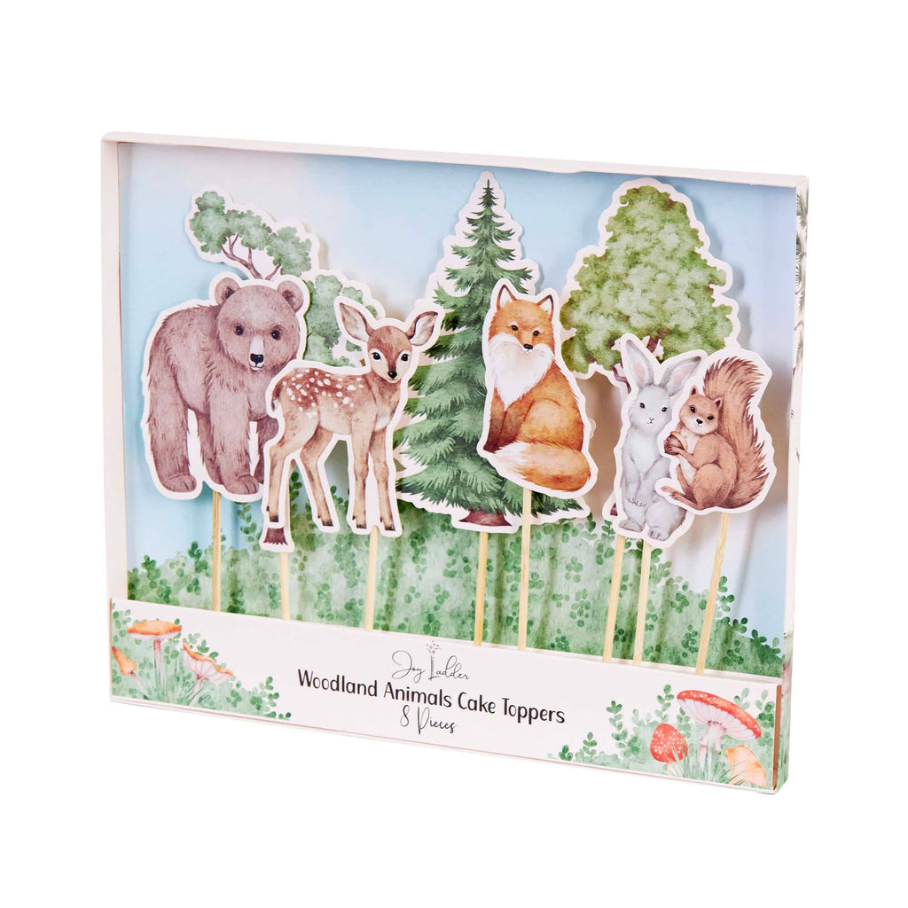 Woodland Animals Cake Toppers