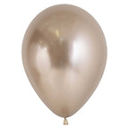 Champagne Latex Balloons - Pack of 12