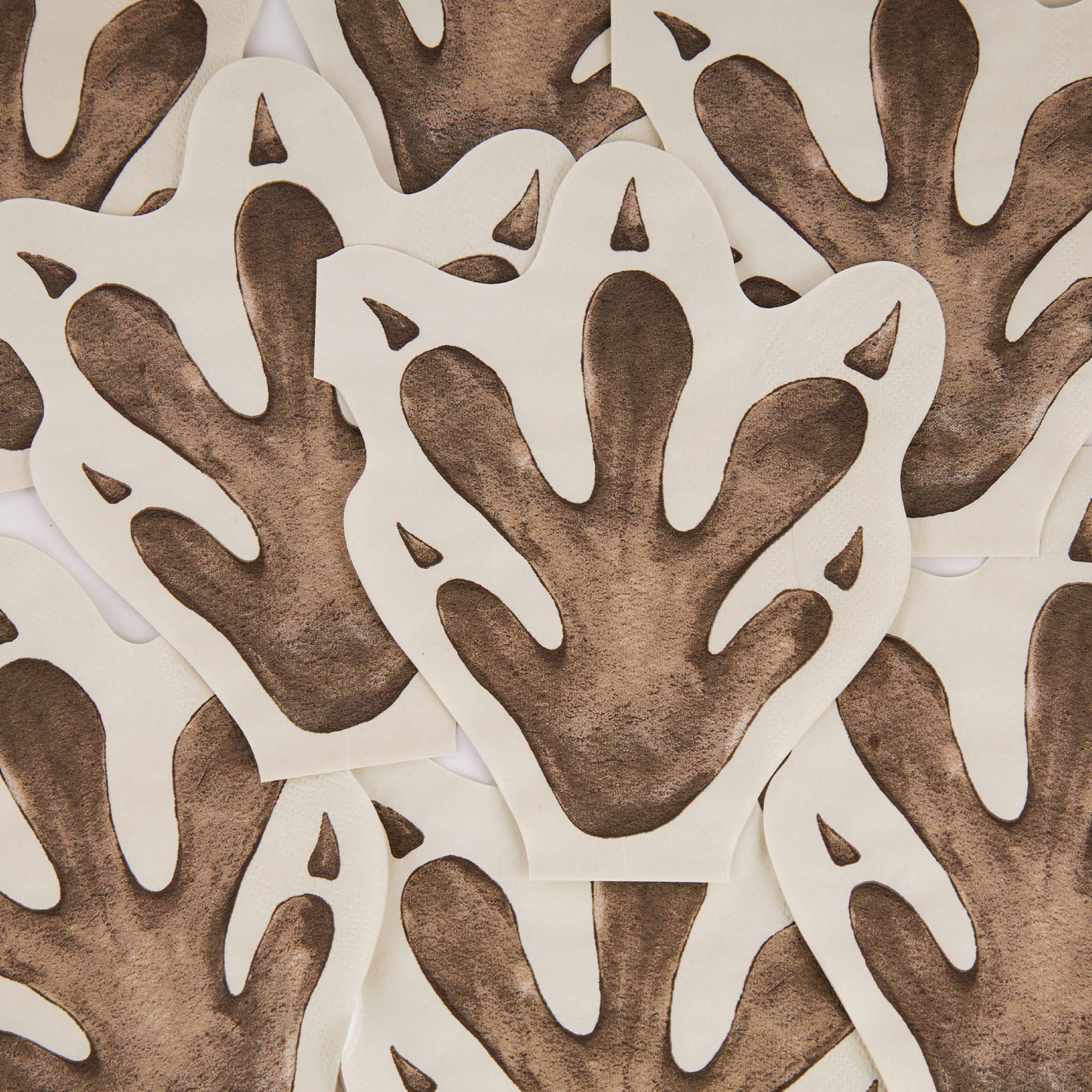 Dinosaur Footprint Paper Napkins