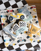 Retro Race Car Paper Plates