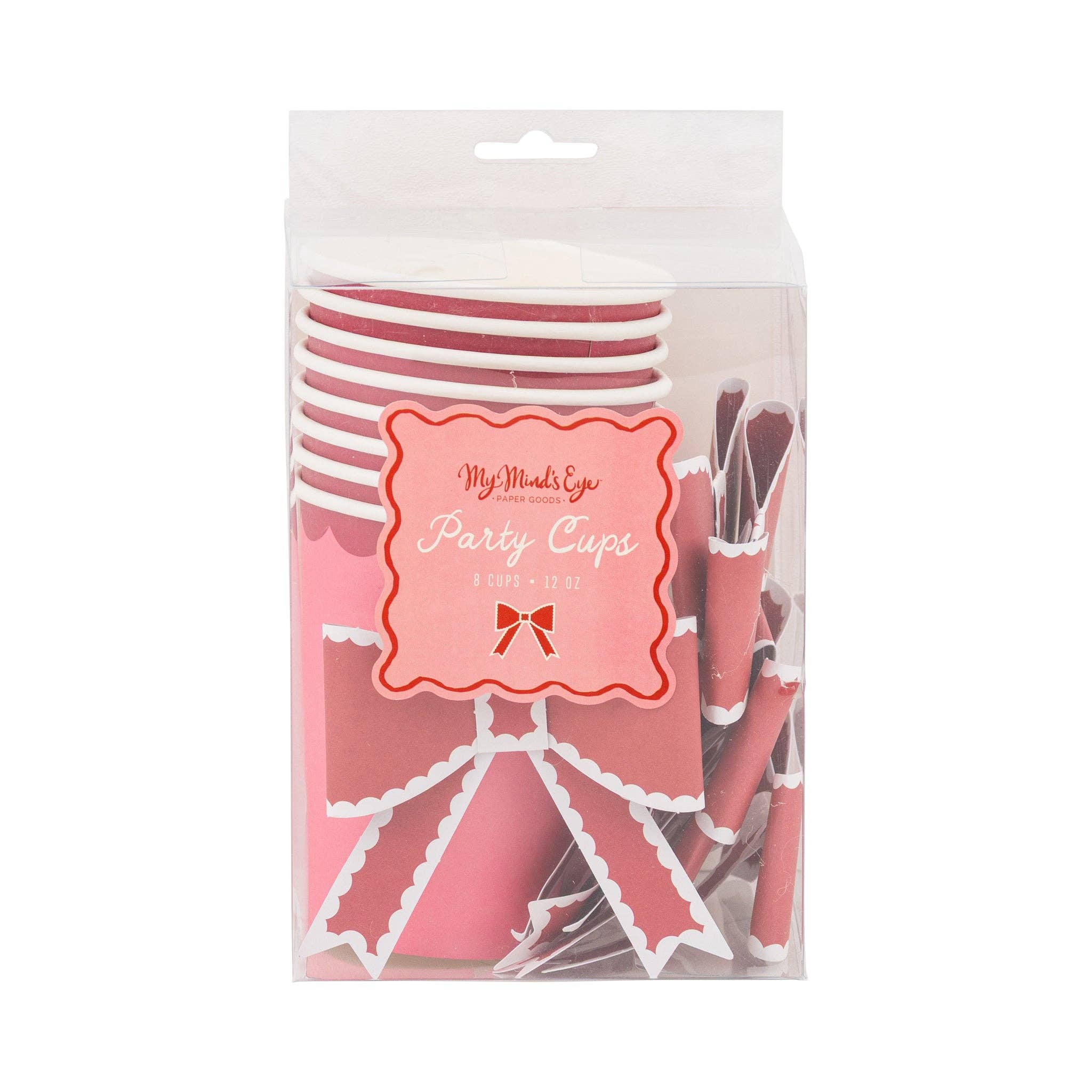 Bow-tiful Bow Paper Cups