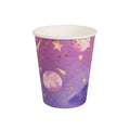 Astronaut Girl Galaxy Paper Cups