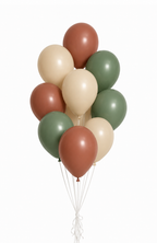 Woodland Animals Balloon Bunch - 9 Balloons
