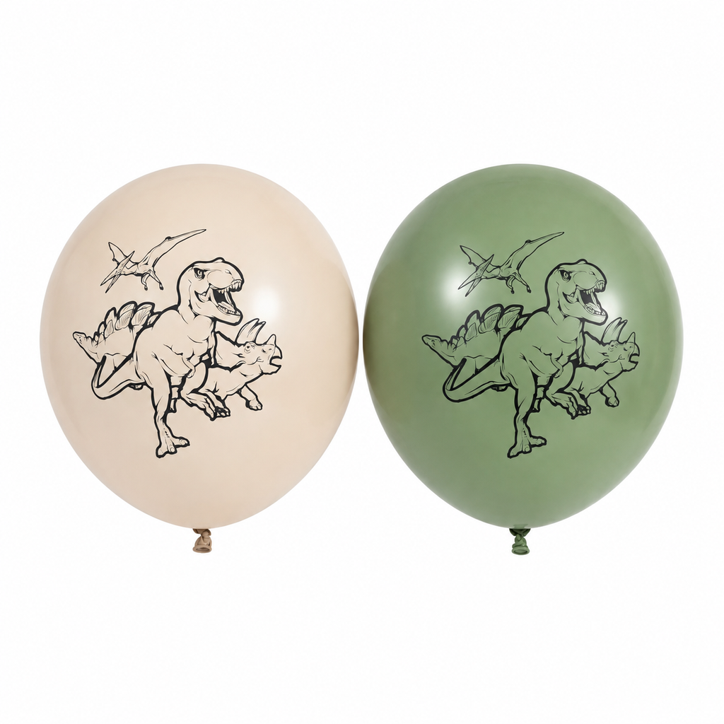 Dinosaur Balloons - Pack of 12