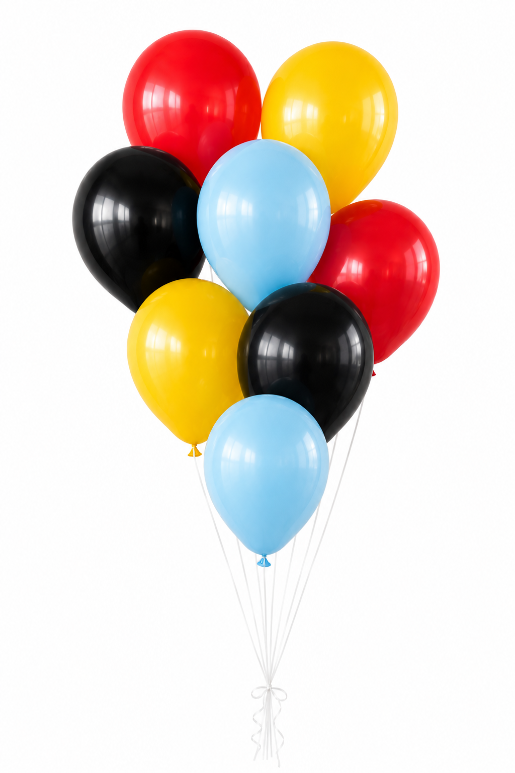 Retro Race Balloon Bunch