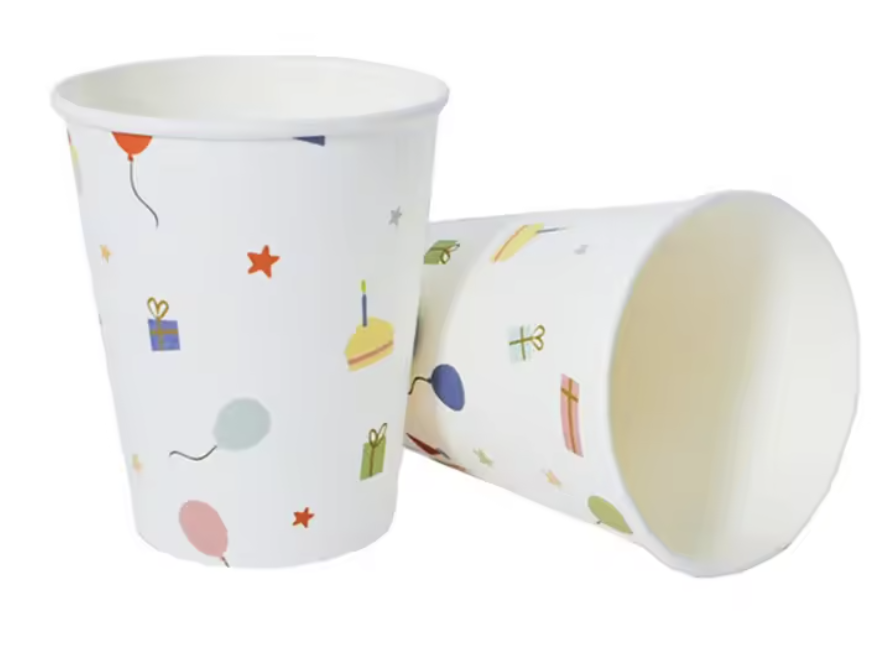 Birthday Paper Cups