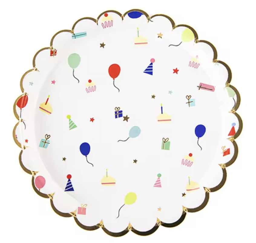 Birthday Paper Plates