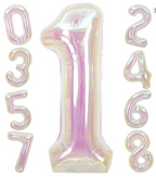 Transparant Number Balloon