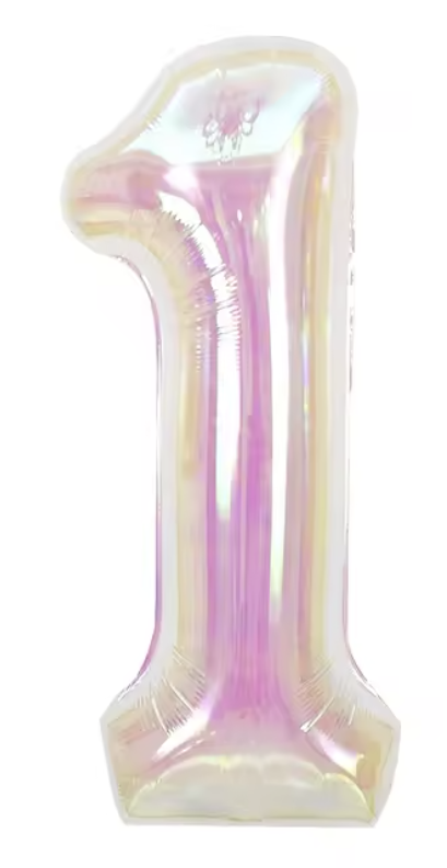 Transparant Number Balloon