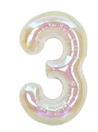 Transparant Number Balloon