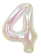 Transparant Number Balloon