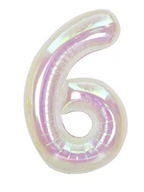 Transparant Number Balloon