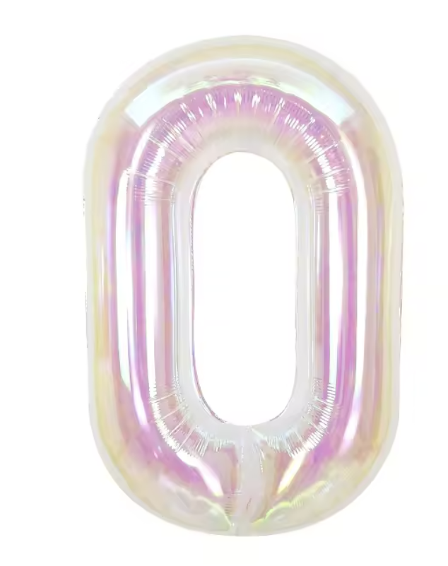 Transparant Number Balloon