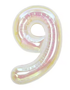 Transparant Number Balloon