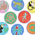 Jungle Jamboree Side Plates - Pack of 8