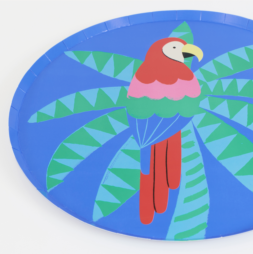 Jungle Jamboree Side Plates - Pack of 8