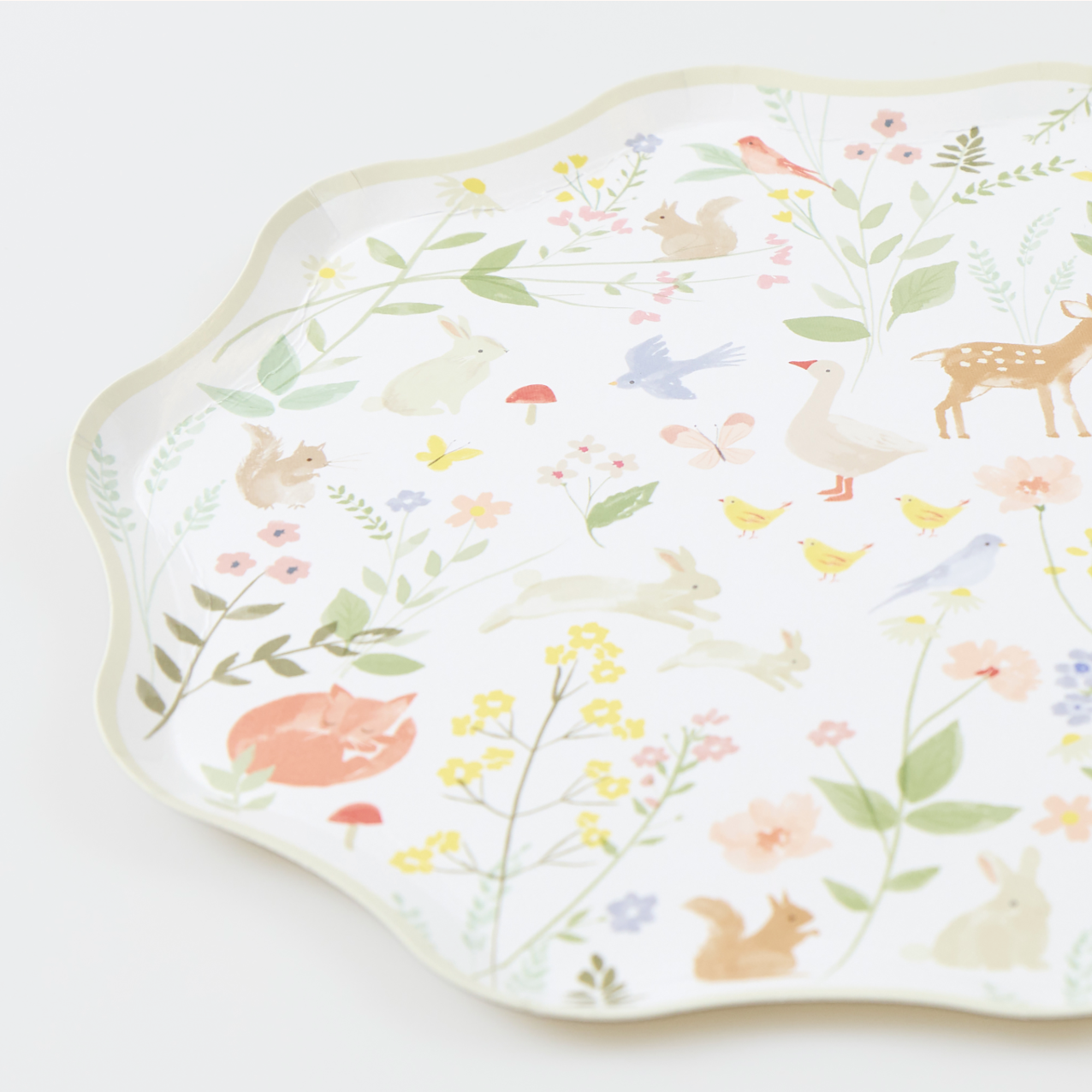 Little Animals Side Plates - Pack of 8