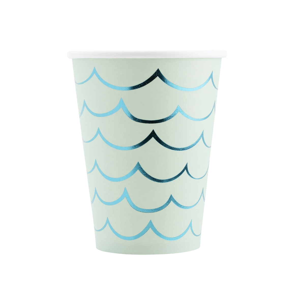 Mermaid Tail Paper Cups - Pack of 8