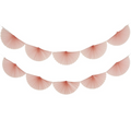 Pink Paper Fan Garland