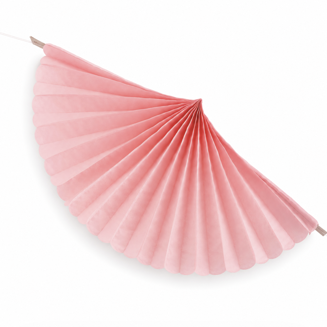 Pink Paper Fan Garland