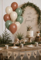 Woodland Animals Balloon Bunch - 9 Balloons