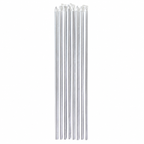 Silver Taper Candles