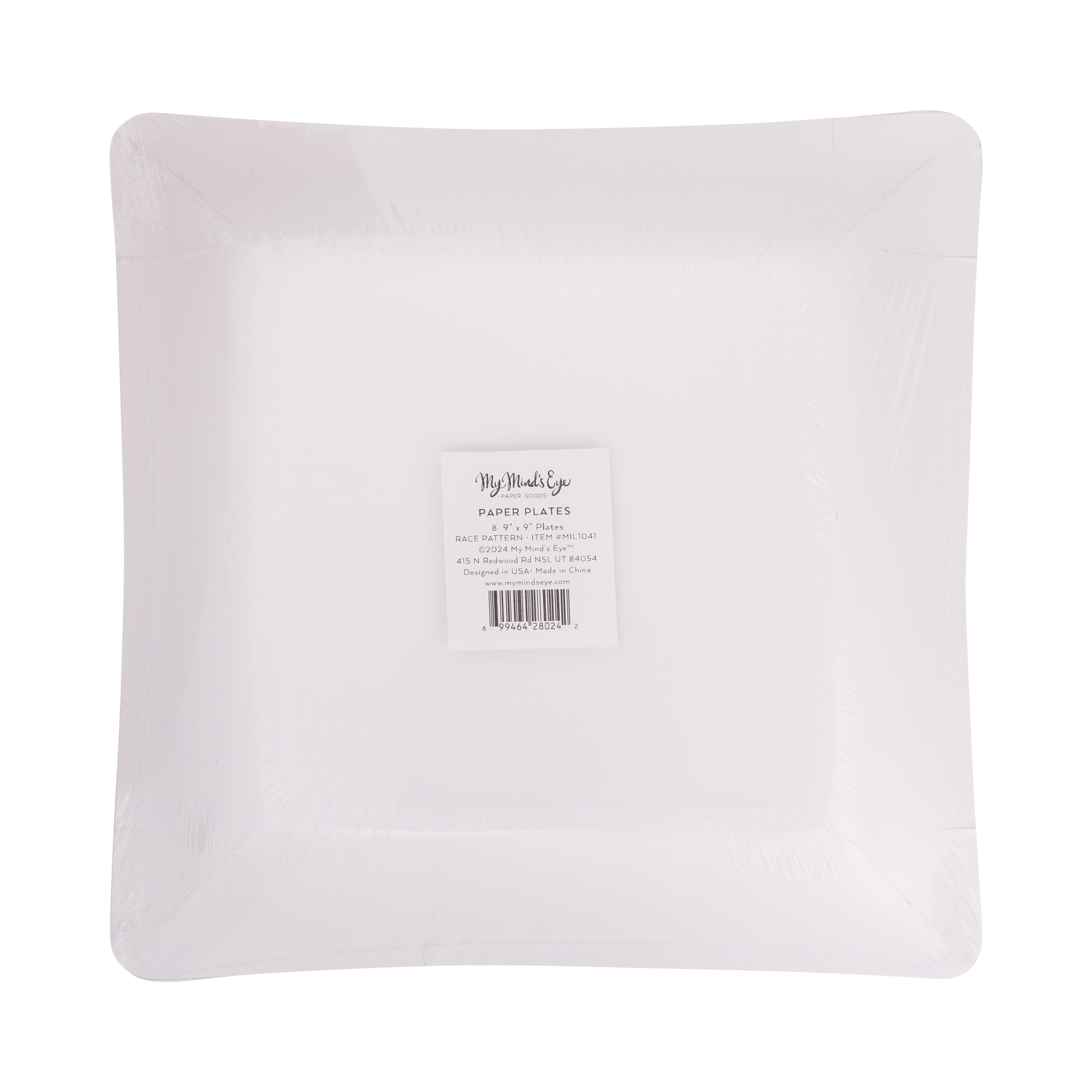 Retro Race Car Paper Plates