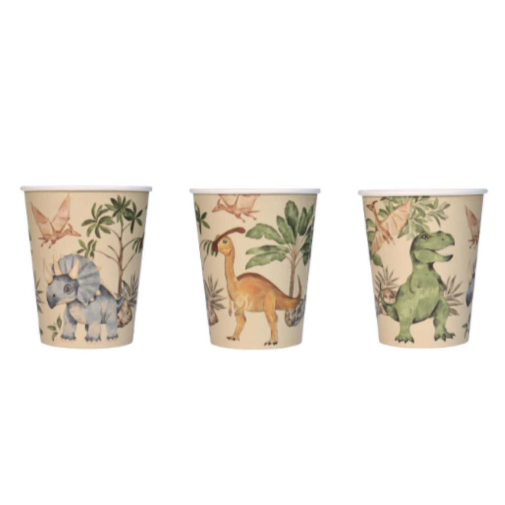 Dinosaur Paper Cups