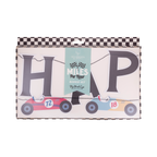 Retro Race Car Banner Set