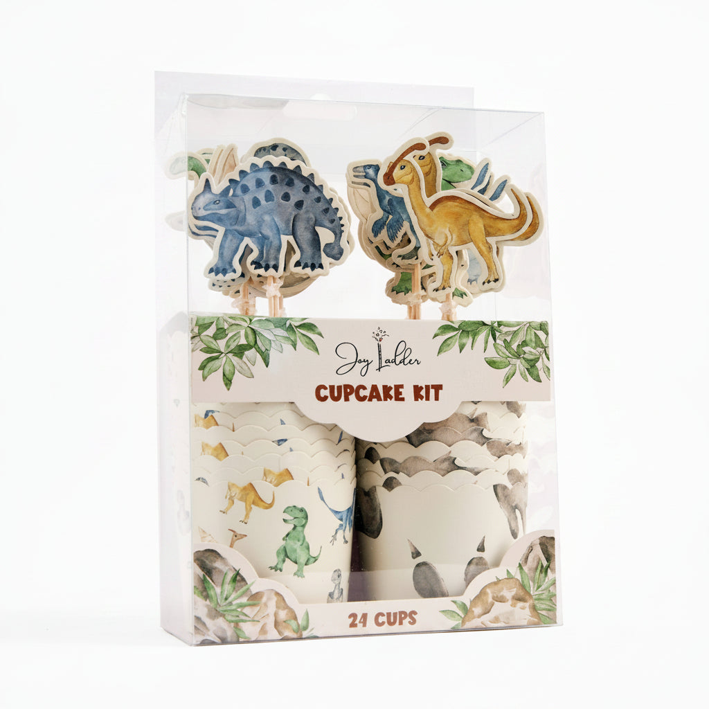 Dinosaur Cupcake Kit