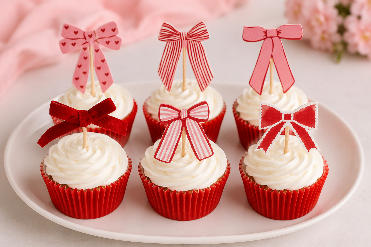 Bow-tiful Cupcake Kit