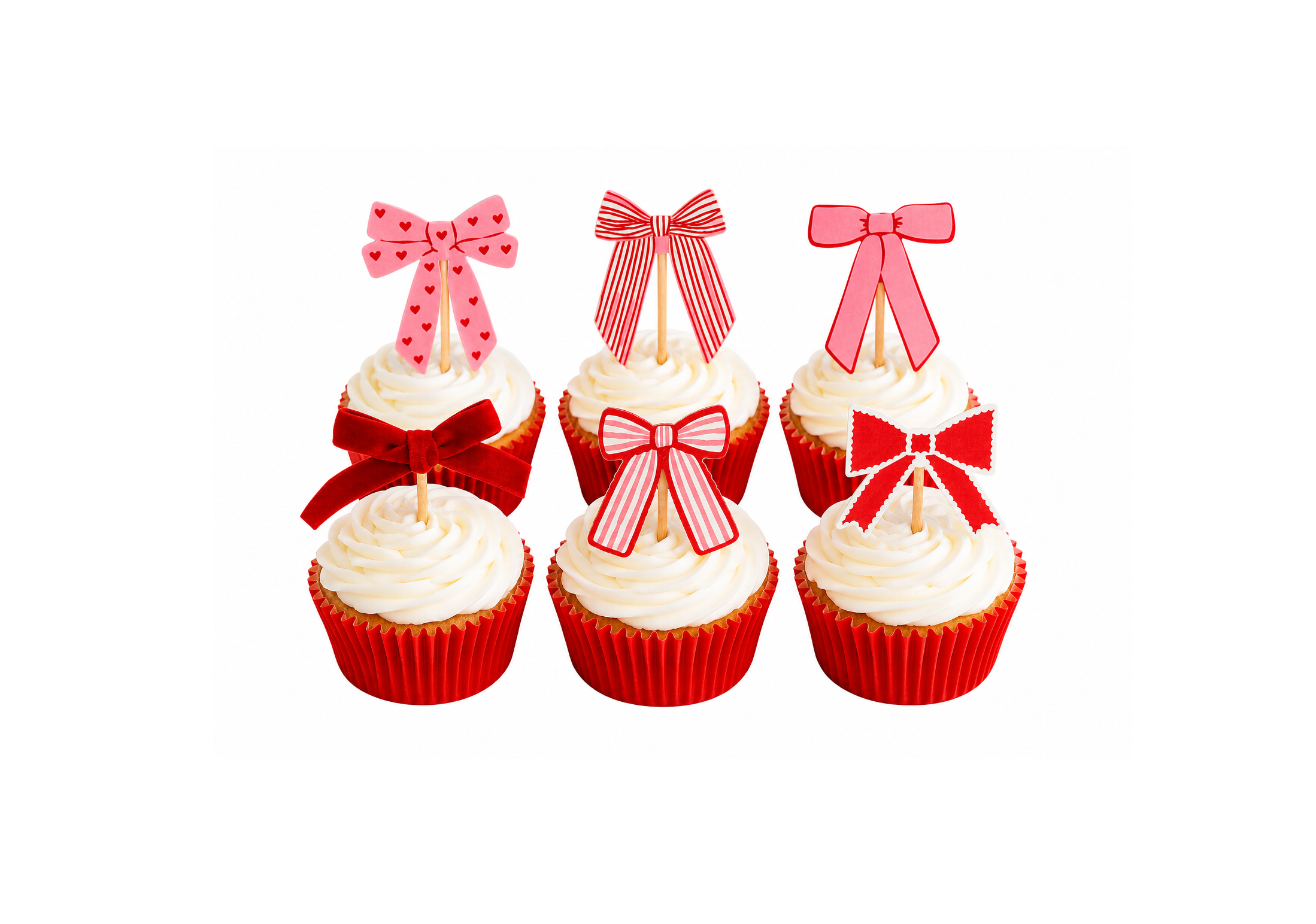 Bow Party Cupcake Kit