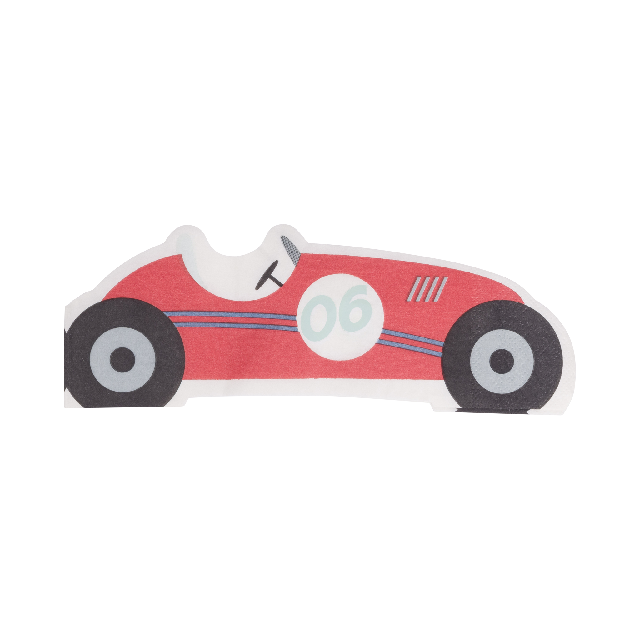 Retro Race Car Napkin Set