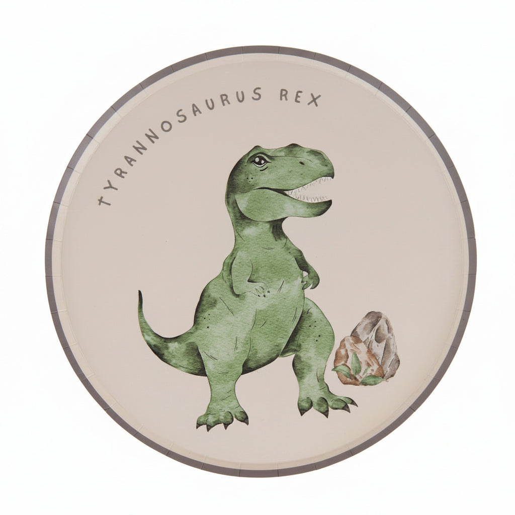 Dinosaur Paper Plates
