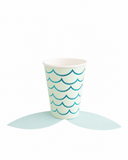 Mermaid Tail Paper Cups - Pack of 8